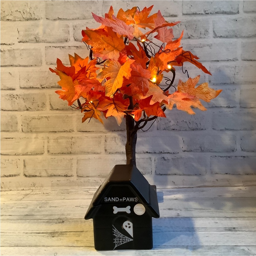 Sand + Paws 14 oz. Haunted Dog House Apple Cider Candle